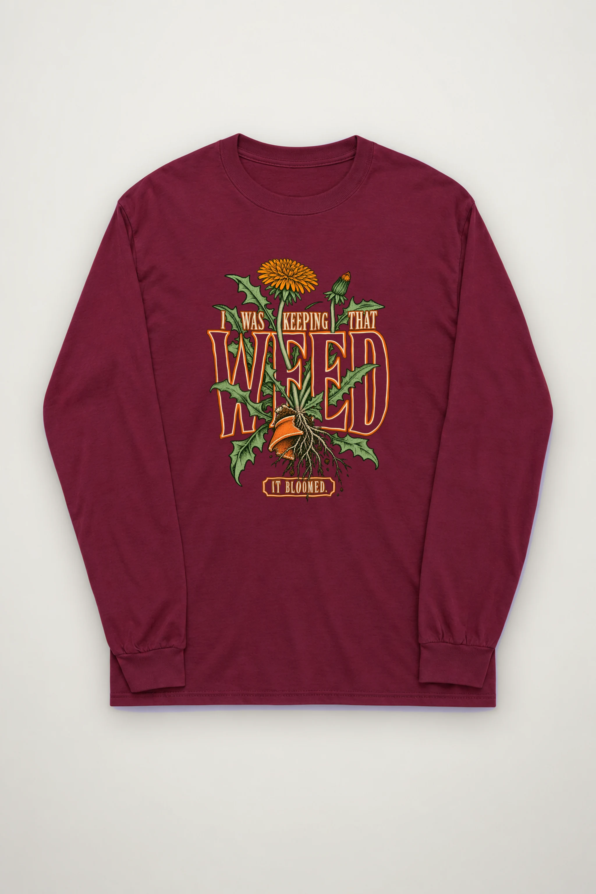 "I Was Keeping That Weed" Unisex Longsleeve T-shirt