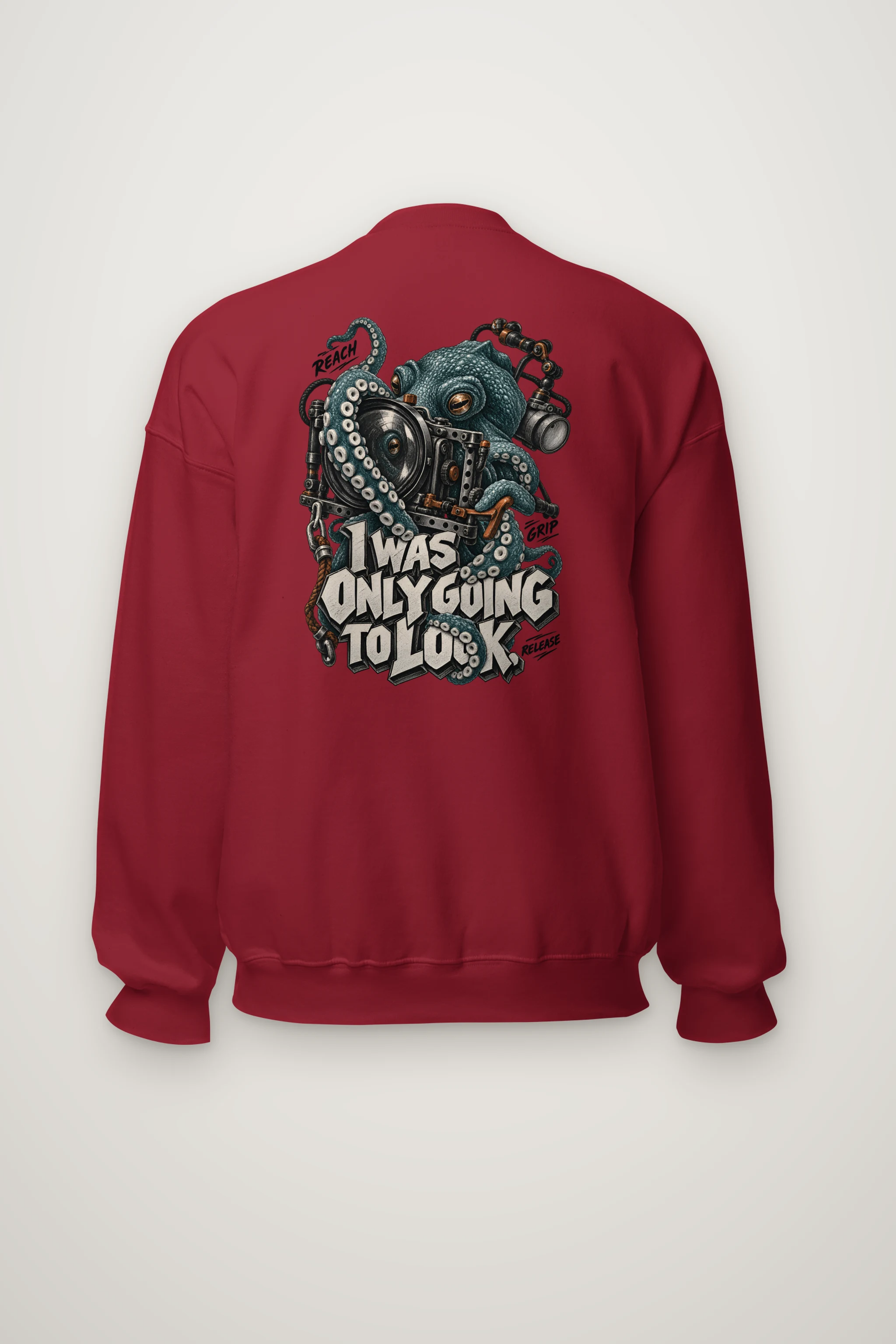 "I Was Only Going to Look" Heavy Blend Unisex Crewneck Sweatshirt