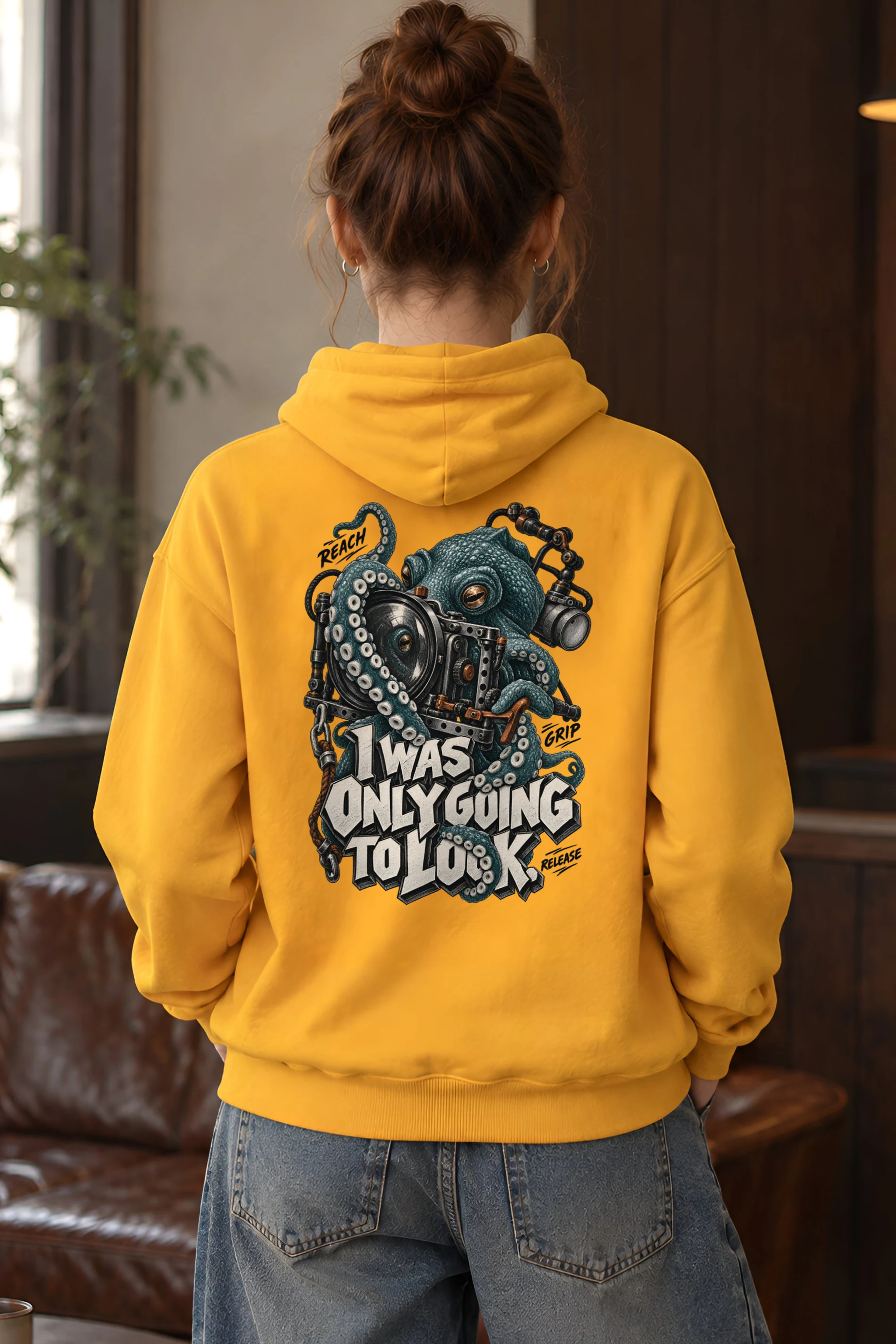 "I Was Only Going to Look" Heavy Blend Unisex Pullover Hoodie
