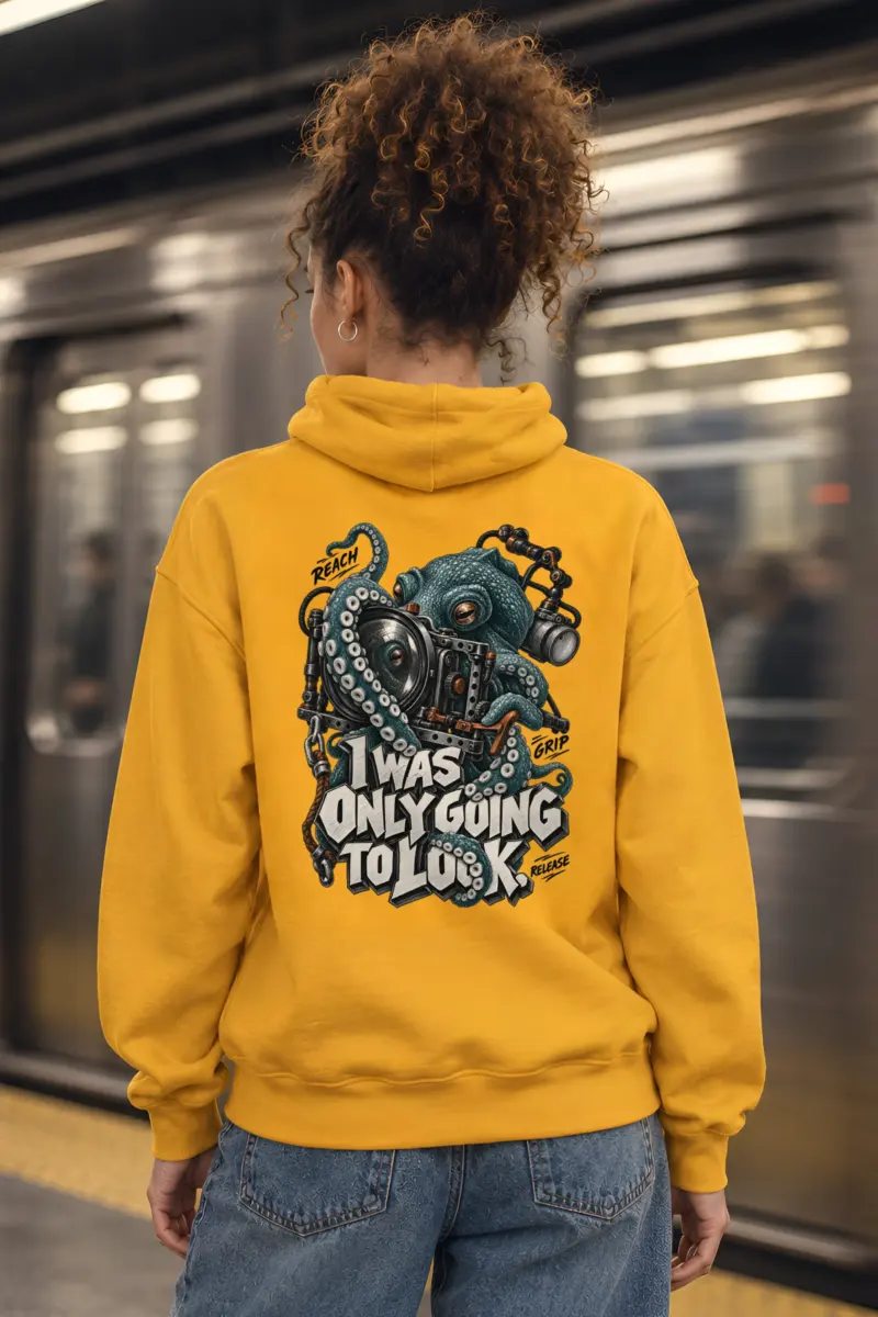 "I Was Only Going to Look" Heavy Blend Unisex Pullover Hoodie