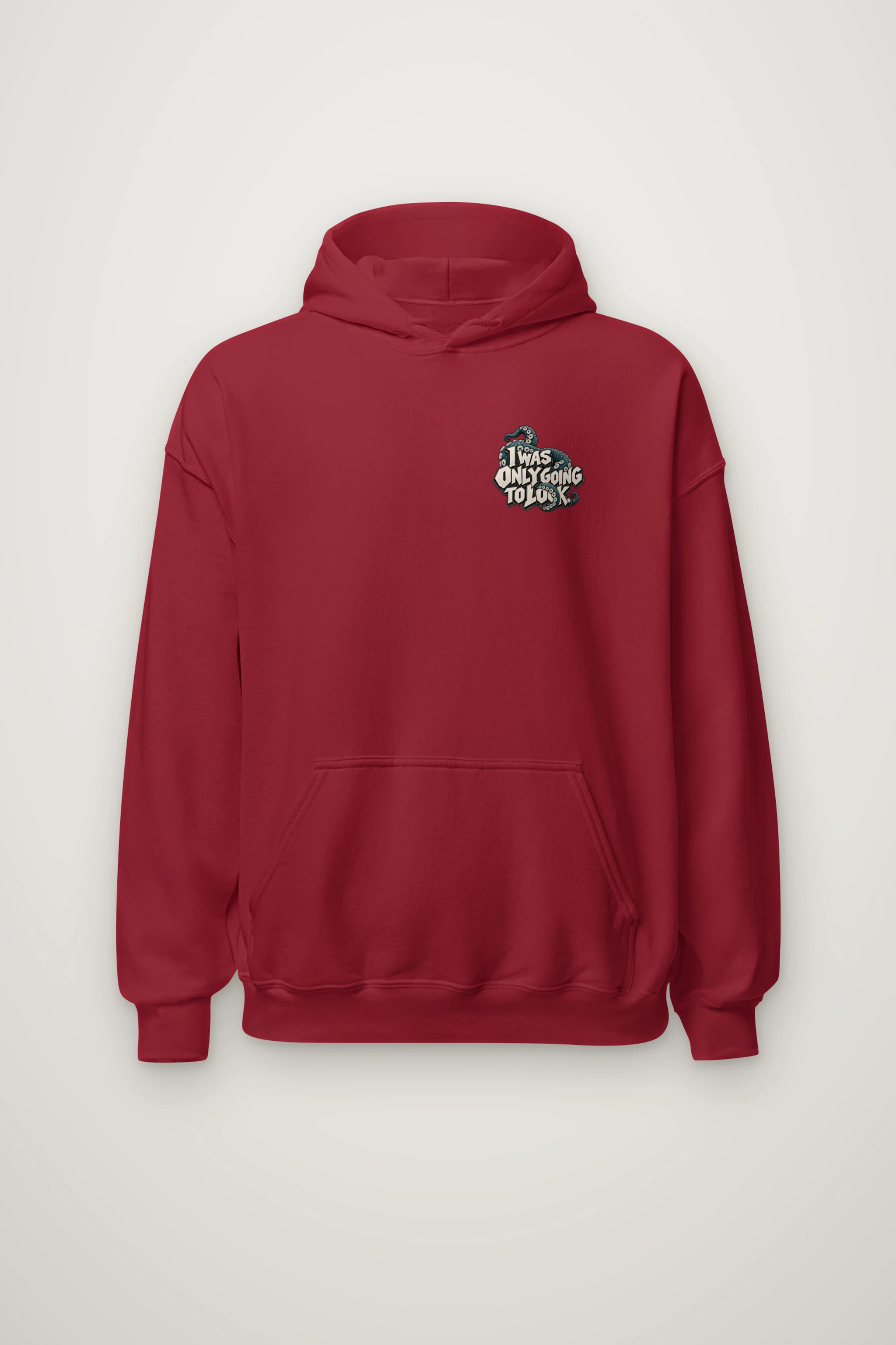 "I Was Only Going to Look" Heavy Blend Unisex Pullover Hoodie