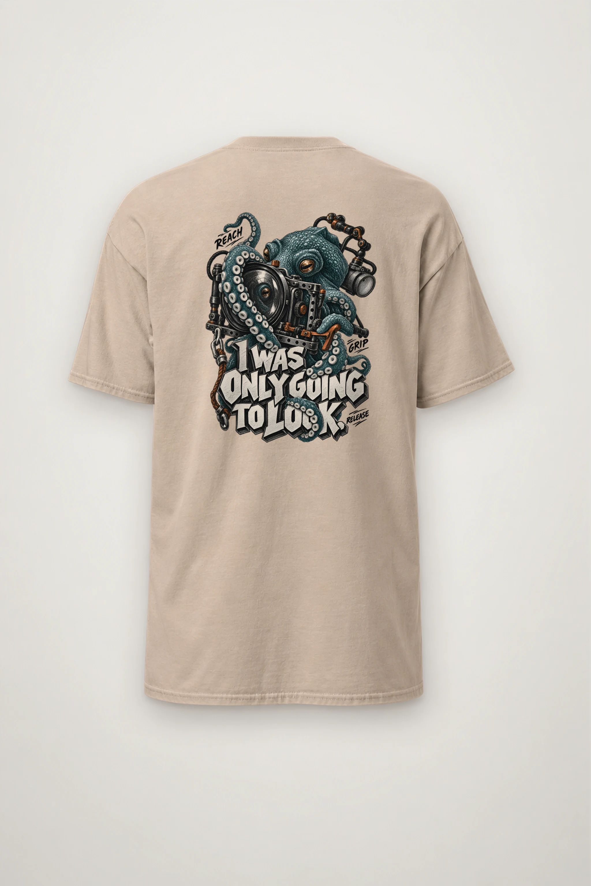"I Was Only Going to Look" Heavyweight Unisex Crewneck T-shirt