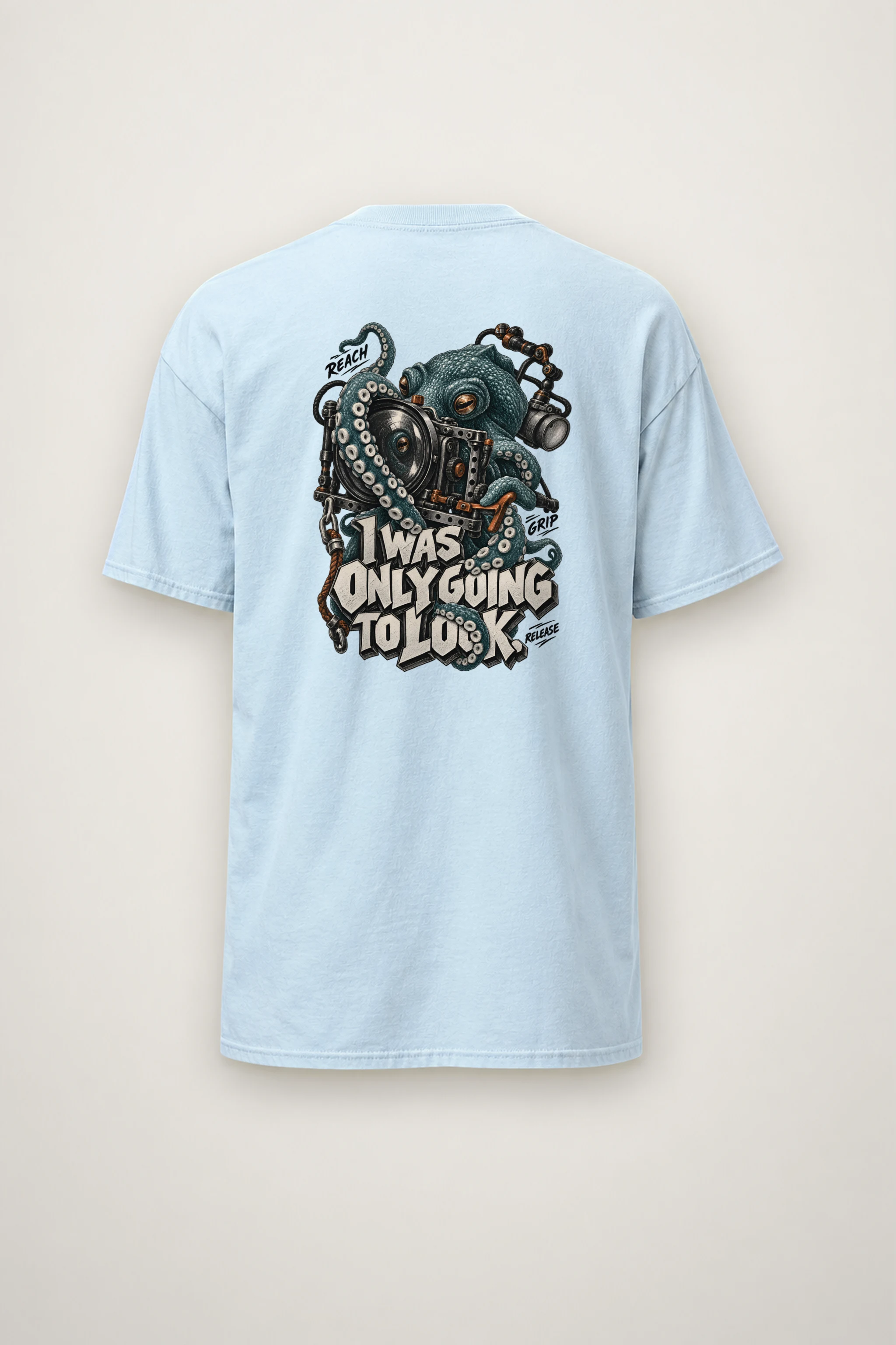 "I Was Only Going to Look" Heavyweight Unisex Crewneck T-shirt
