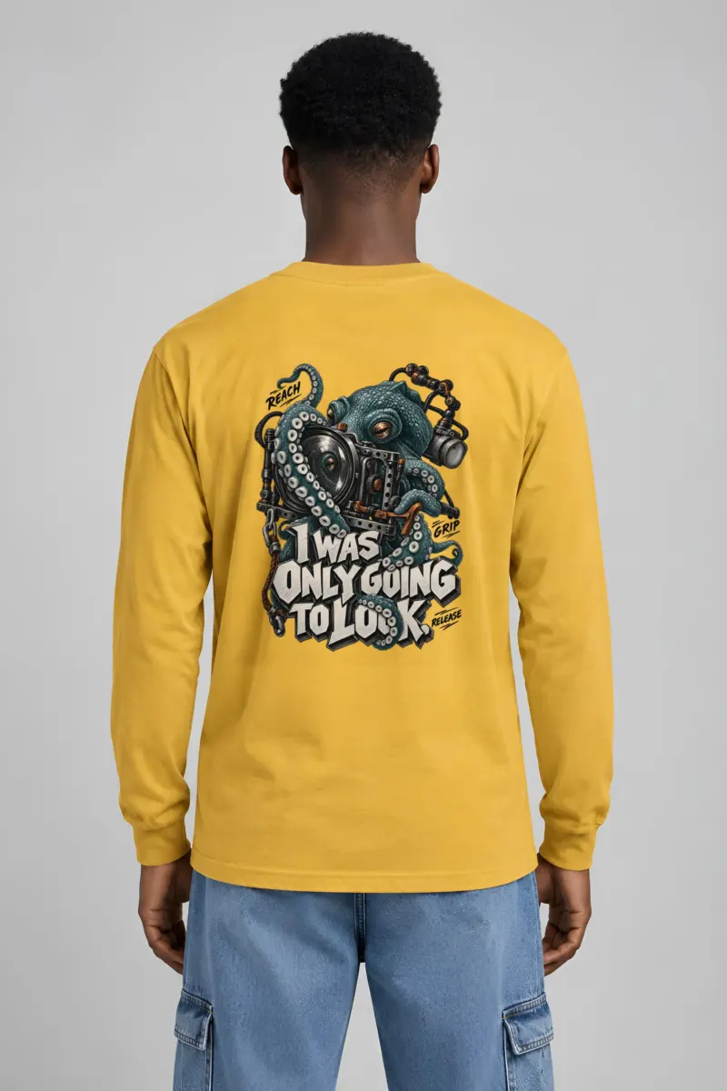 "I Was Only Going to Look" Unisex Longsleeve T-shirt