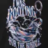 "I Was Rooting For The Bubble" Men's Oversized Heavyweight Crewneck T-Shirt