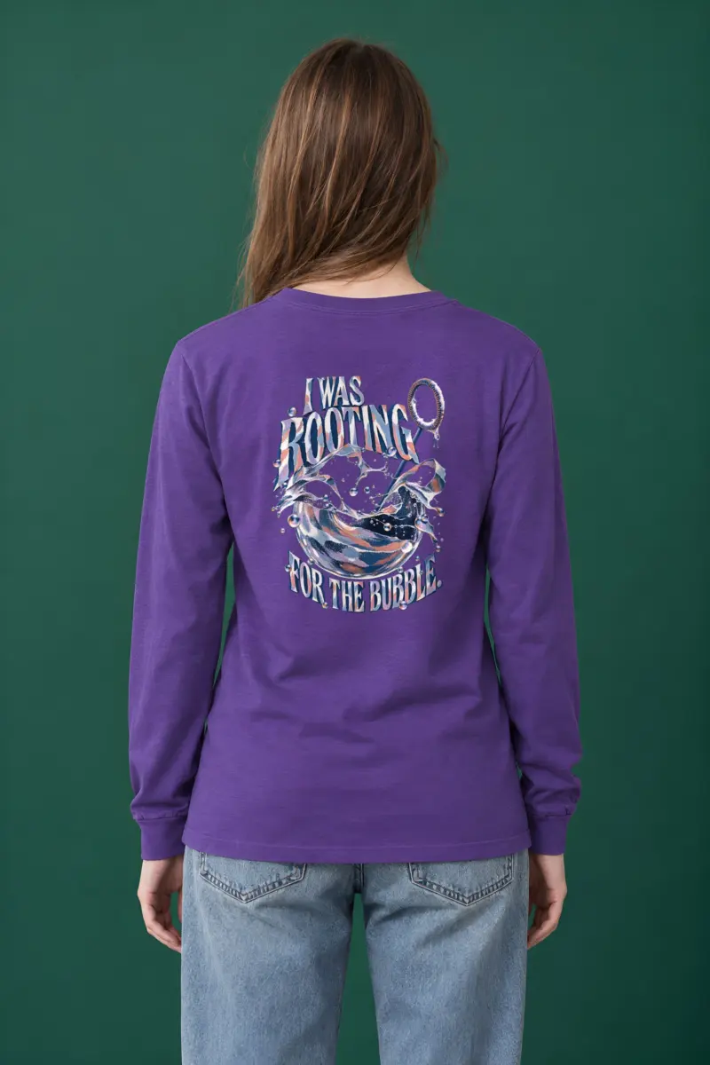 “I Was Rooting for the Bubble” Unisex Longsleeve T-shirt