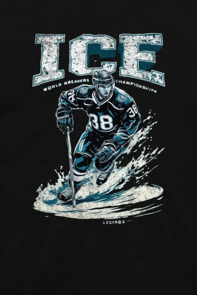 "Ice Rink Motion" Unisex Longsleeve T-shirt