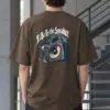 "I'll Be By the Speaker" Men's Oversized Heavyweight Crewneck T-Shirt