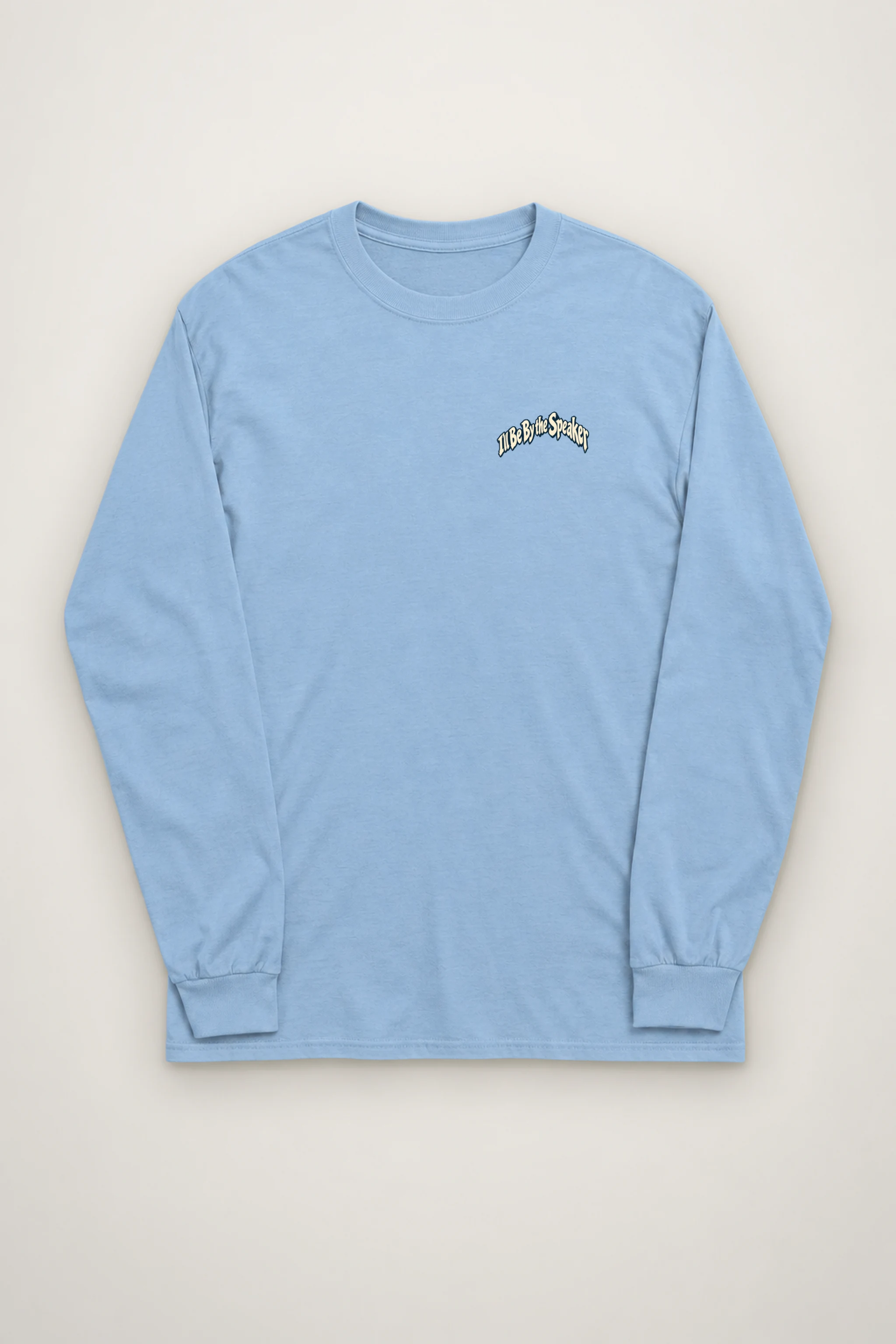 "I'll Be By the Speaker" Unisex Longsleeve T-shirt