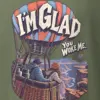 "I'm Glad You Woke Me" Heavyweight Unisex Crewneck T-shirt