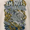 "I'm Not the Tour Guide" Heavyweight Unisex Crewneck T-shirt