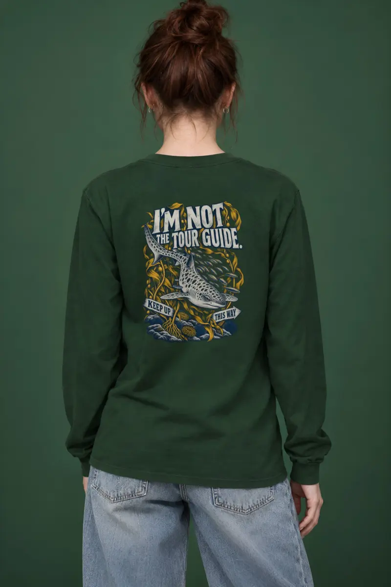 “I’m Not the Tour Guide” Unisex Longsleeve T-shirt