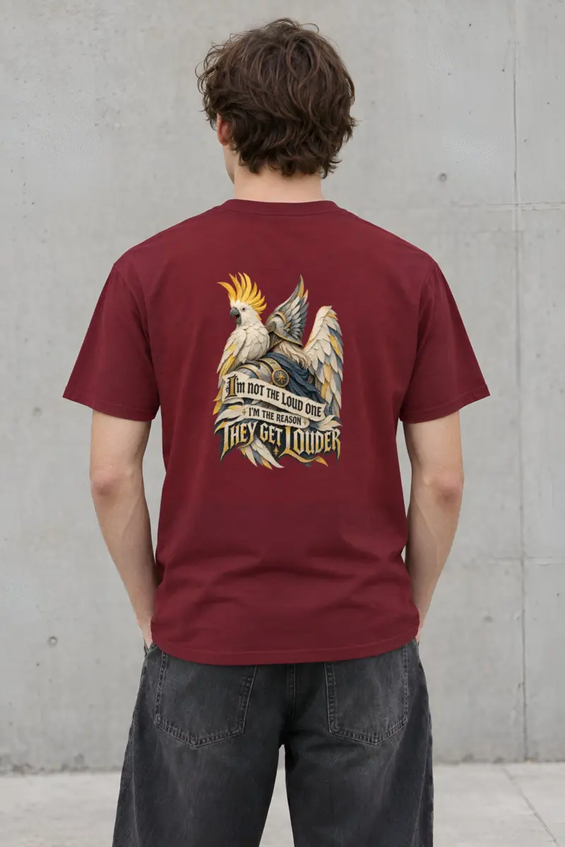 “I’m the Reason They Get Louder” Heavyweight Unisex Crewneck T-shirt