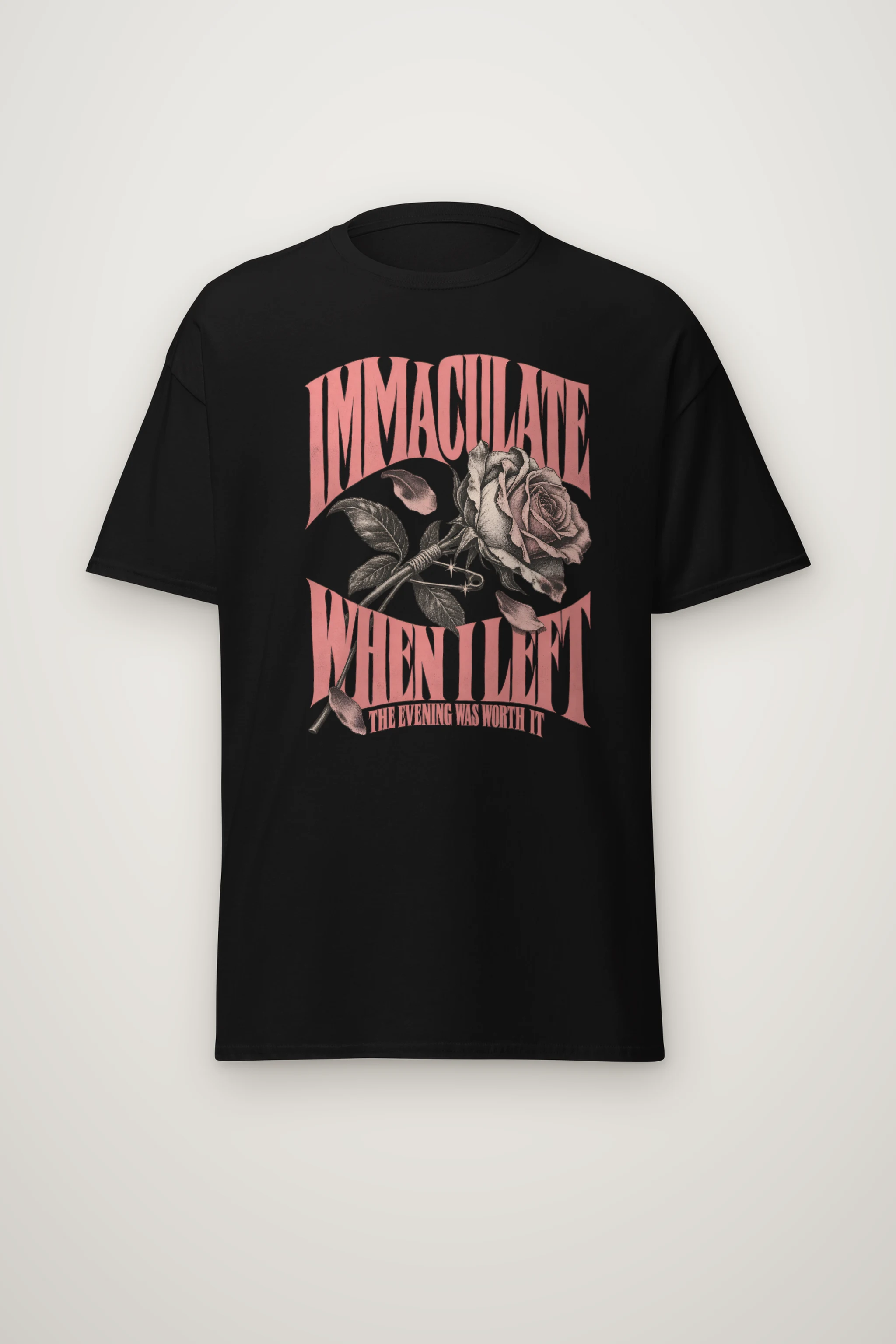 "Immaculate When I Left" Heavyweight Unisex Crewneck T-shirt