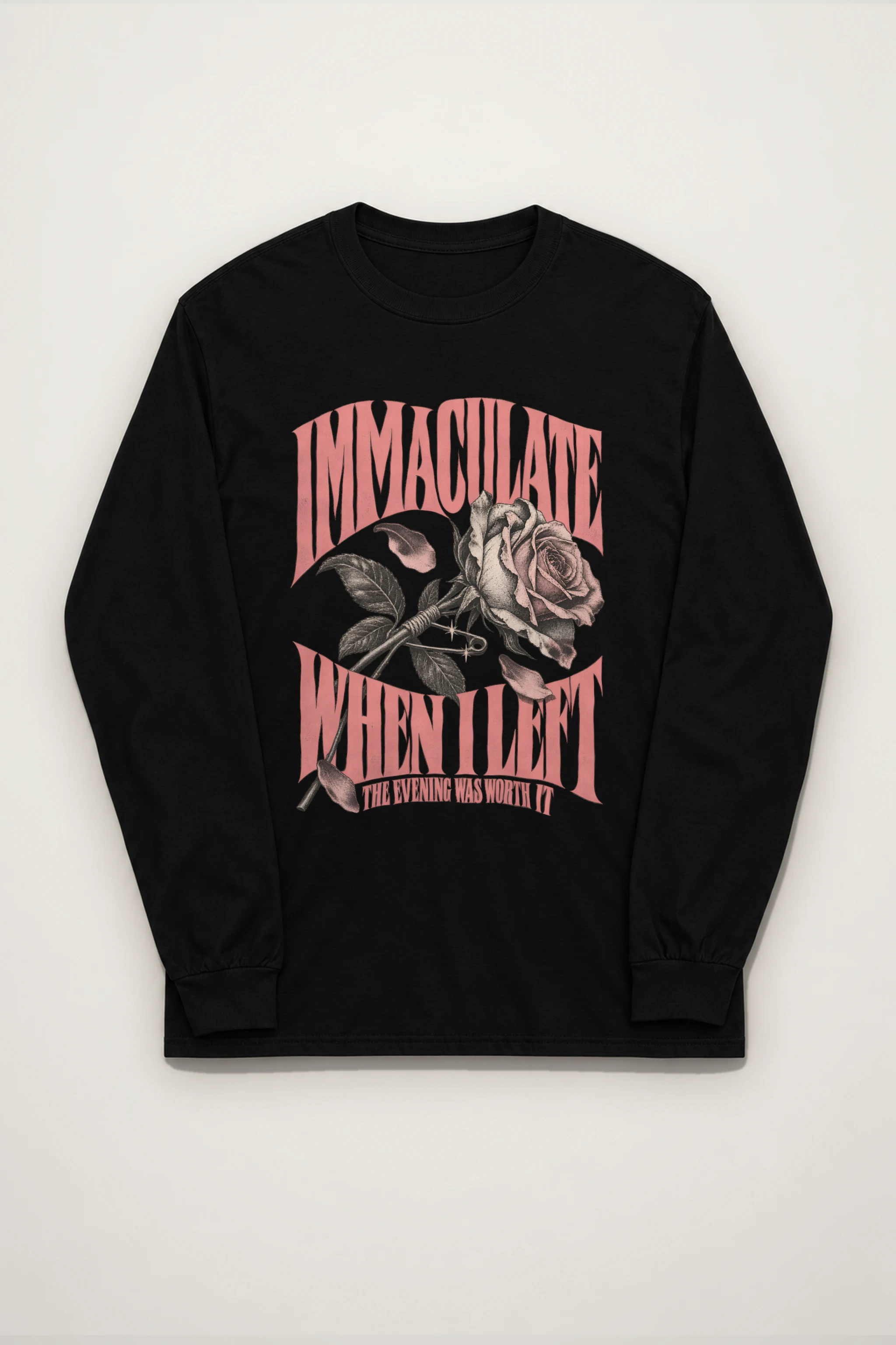 "Immaculate When I Left" Unisex Longsleeve T-shirt