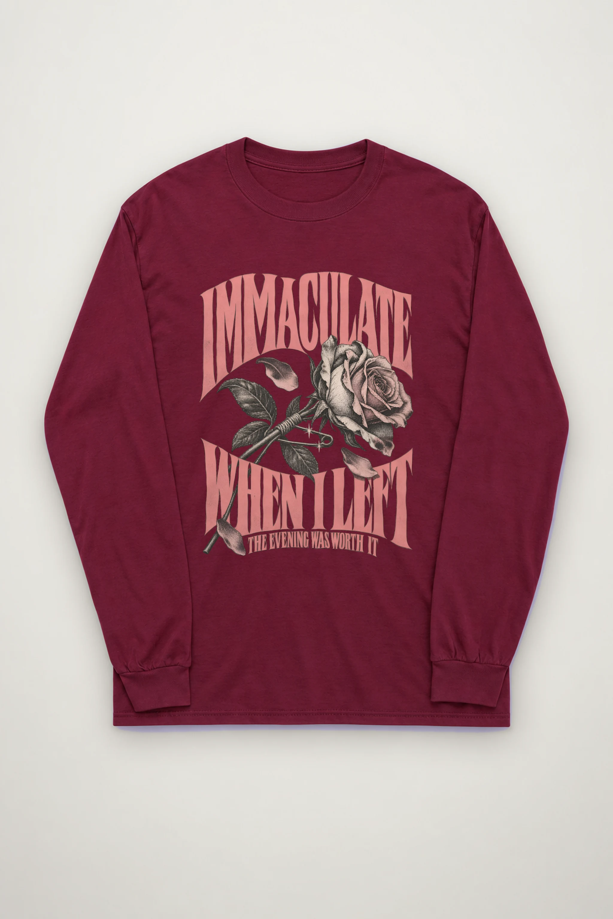 "Immaculate When I Left" Unisex Longsleeve T-shirt