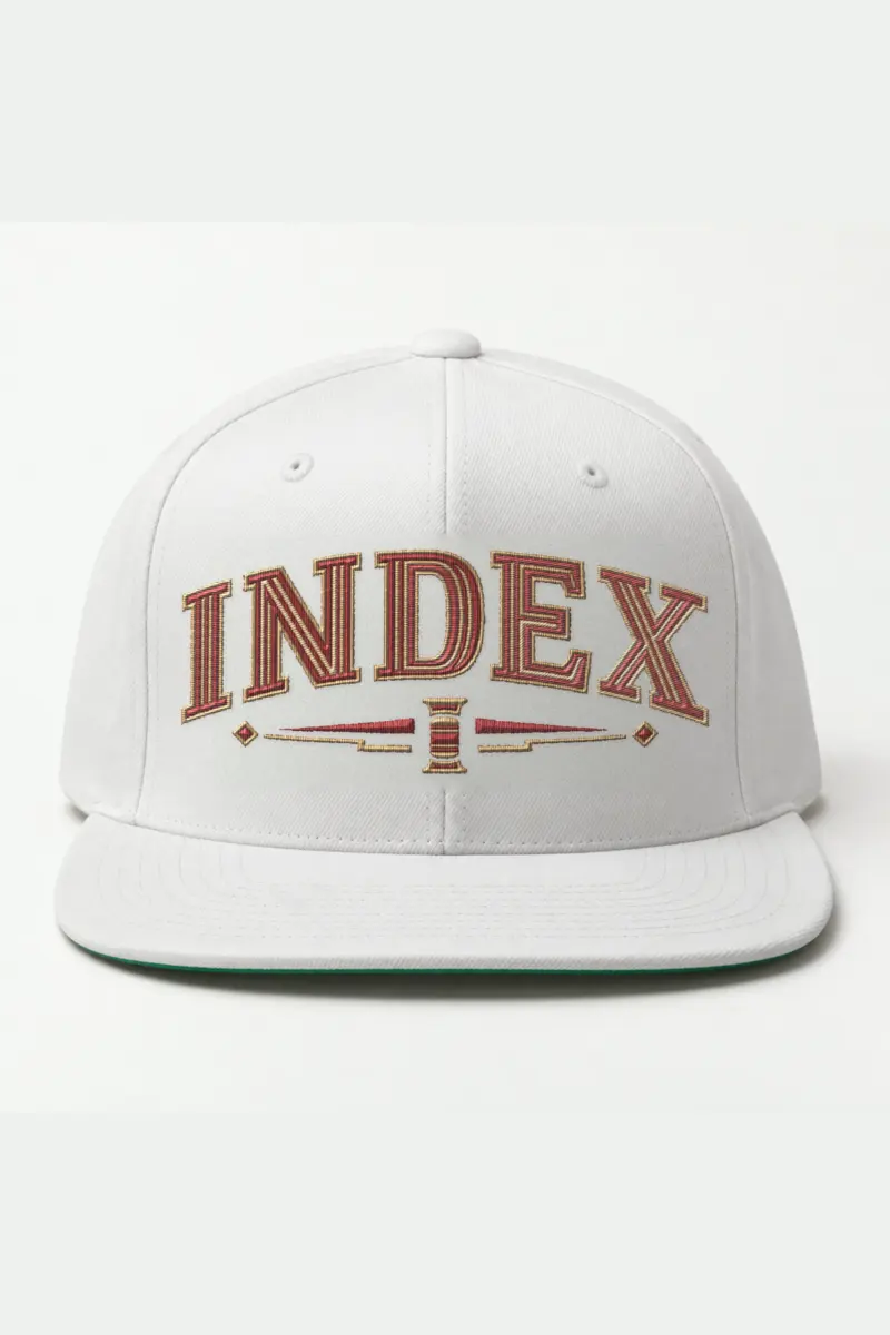 "Index" Classic Snapback · Embroidered