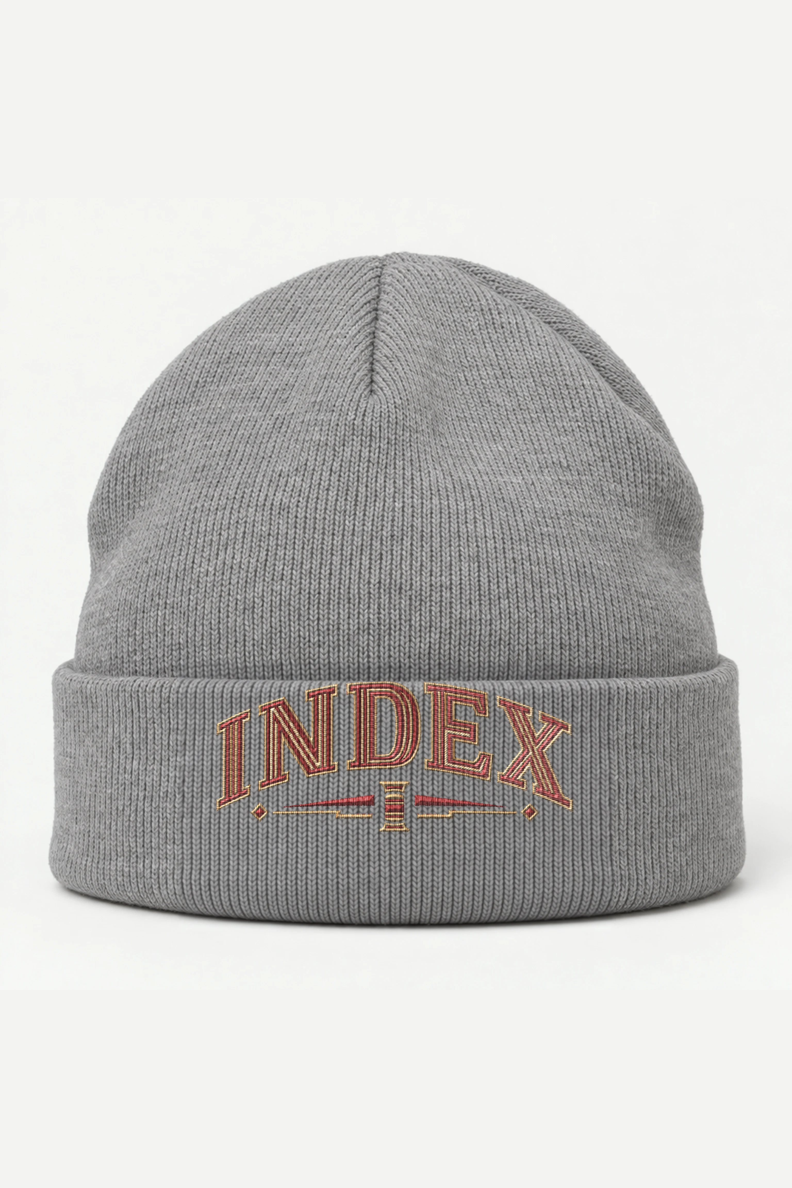 "Index Embroidered Beanie" Cuffed Beanie · Embroidered