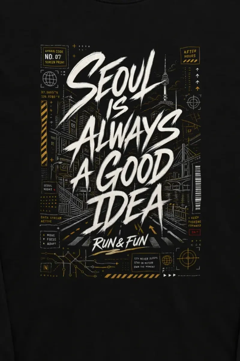 "Industrial Lettering Collage" Unisex Longsleeve T-shirt