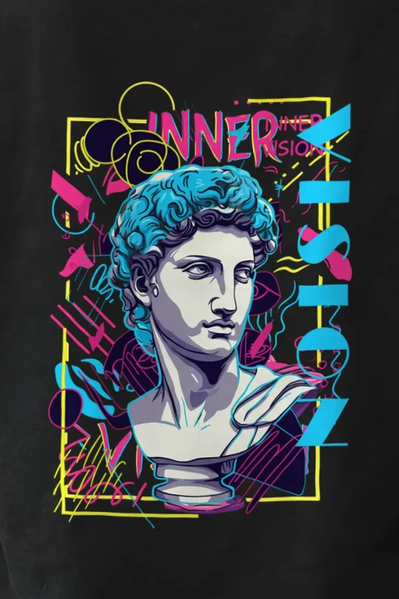 "Inner Vision" Heavyweight Unisex Crewneck T-shirt