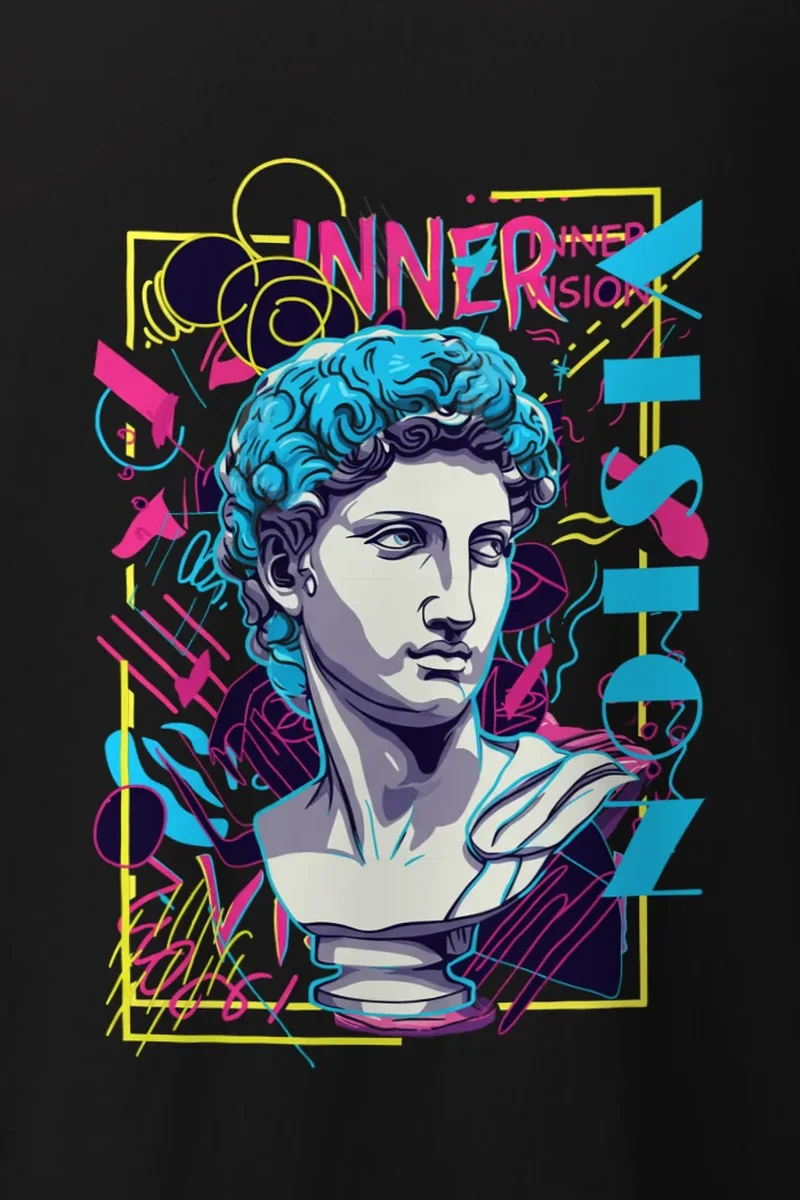 "Inner Vision" Heavyweight Unisex Crewneck T-shirt