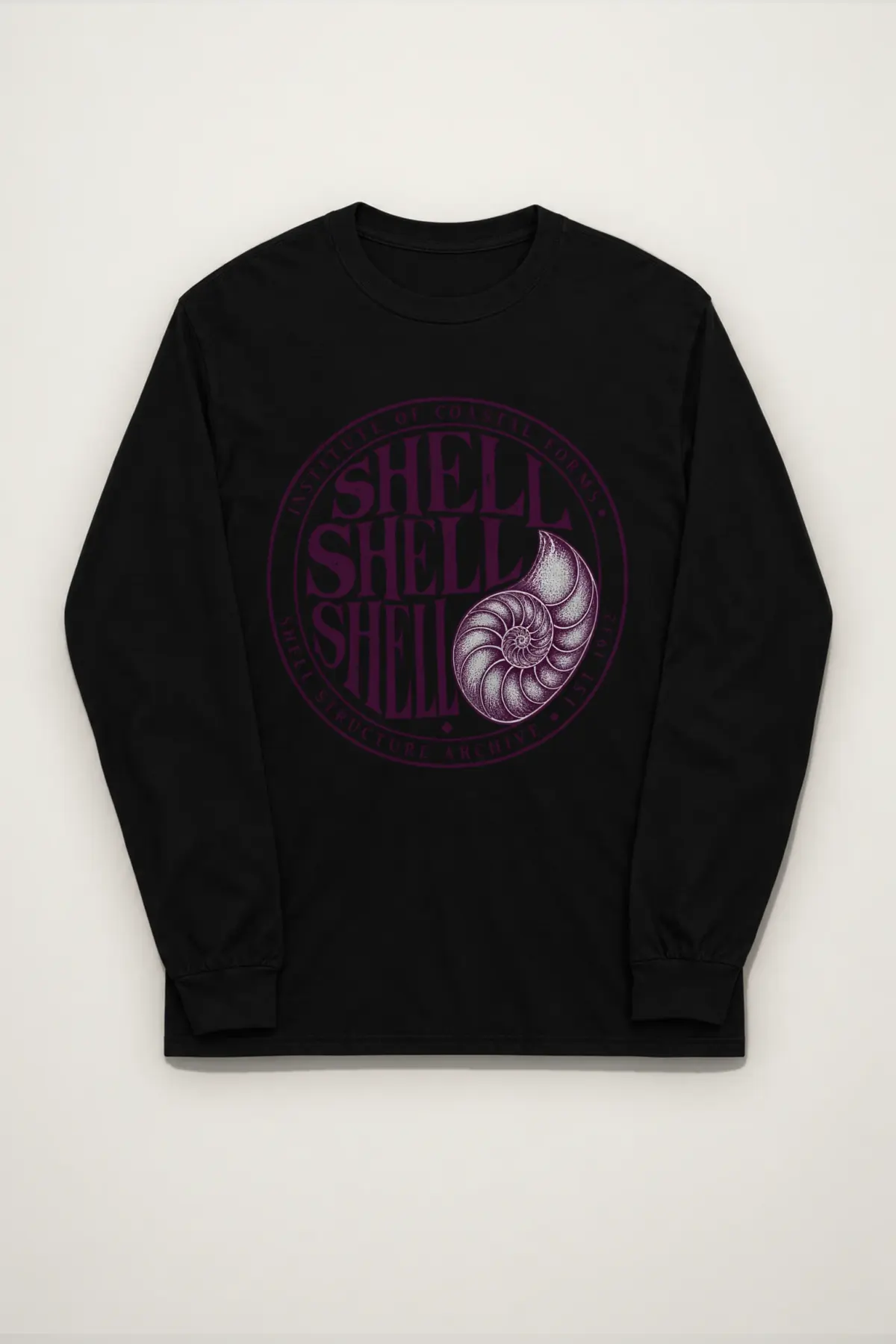 "Institute of Coastal Forms" Unisex Longsleeve T-shirt