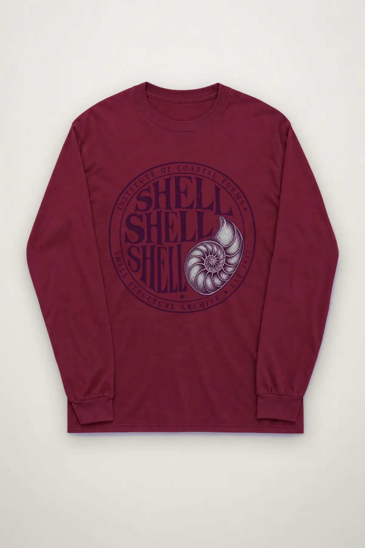 "Institute of Coastal Forms" Unisex Longsleeve T-shirt