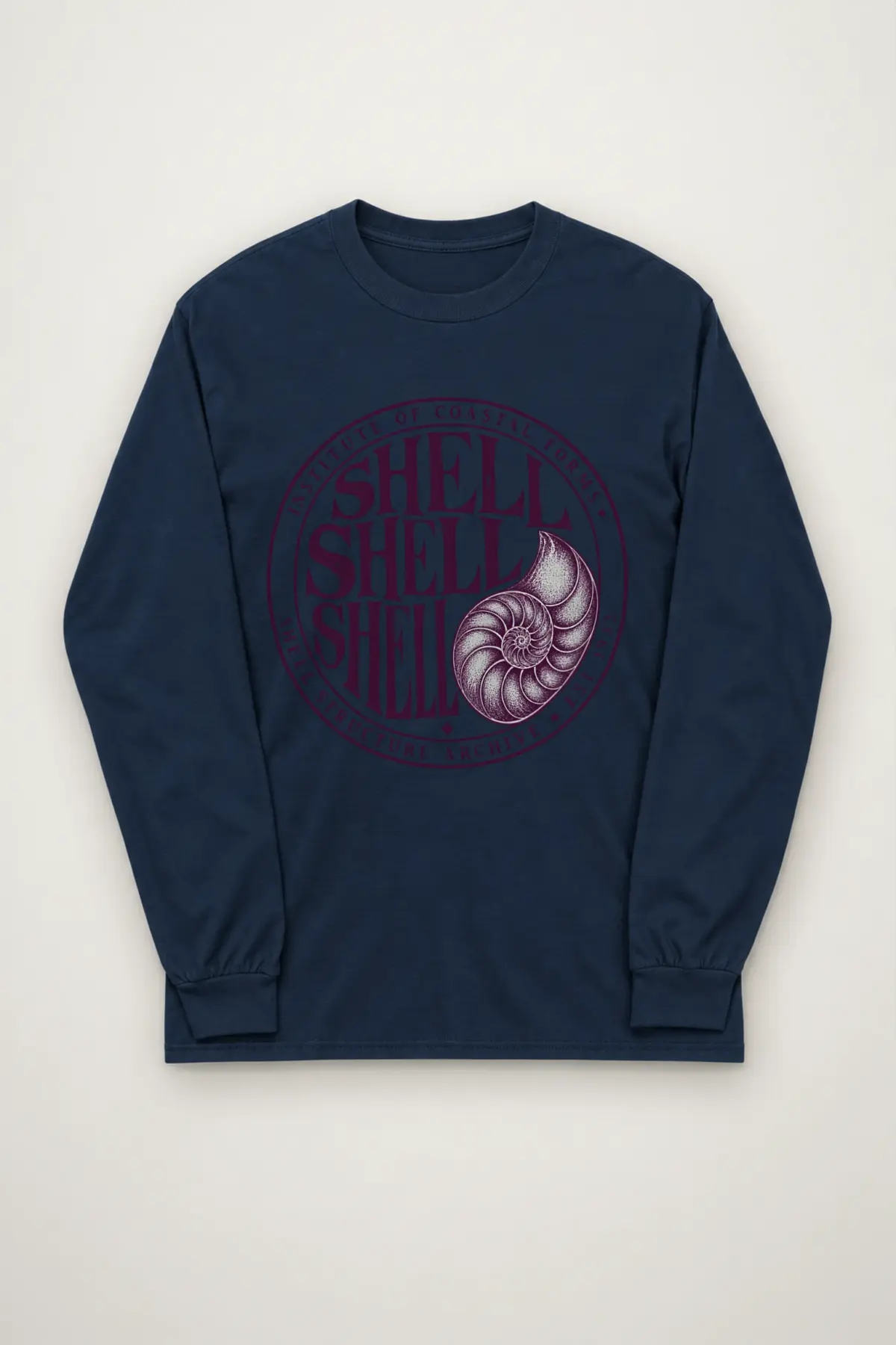"Institute of Coastal Forms" Unisex Longsleeve T-shirt