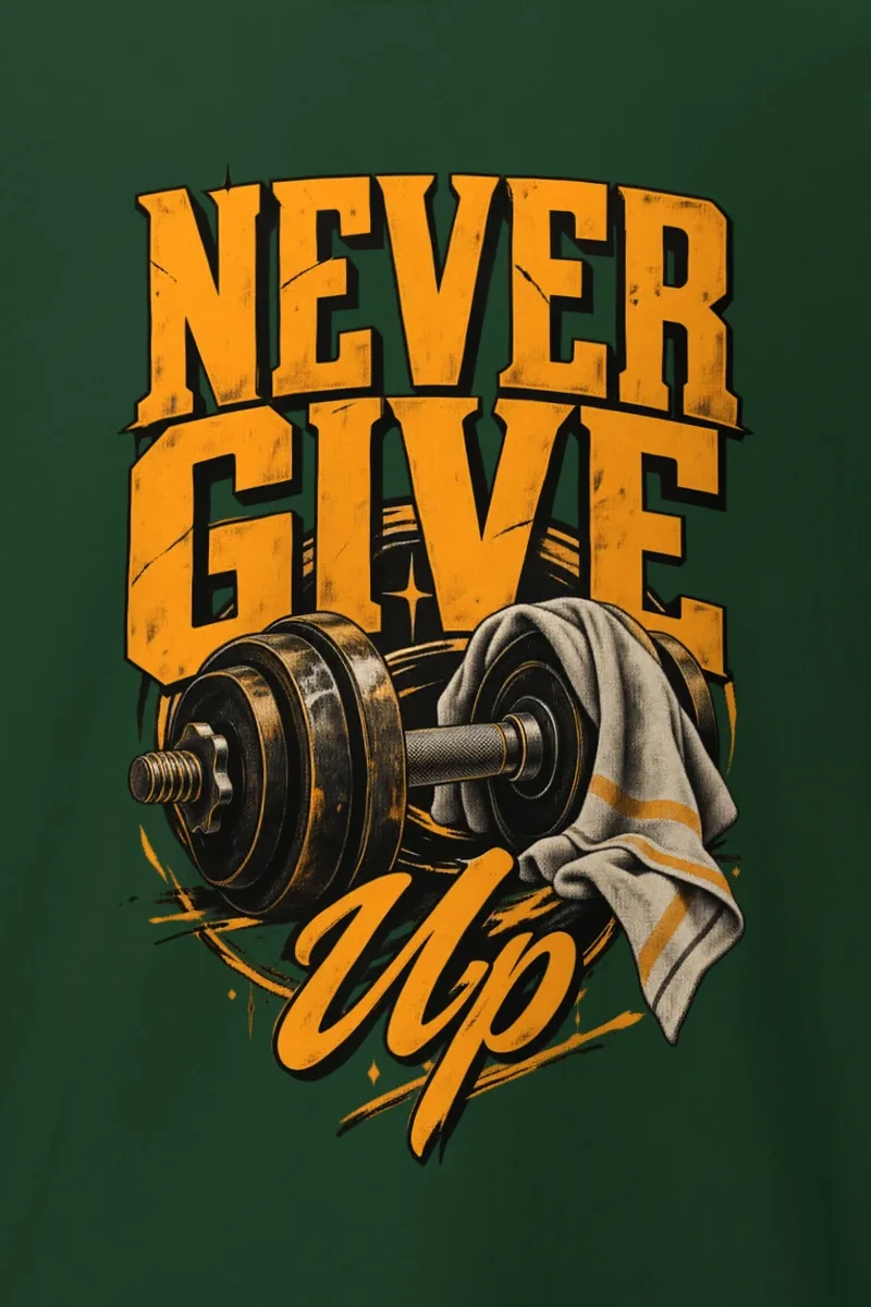 "Iron Resolve" Heavyweight Unisex Crewneck T-shirt