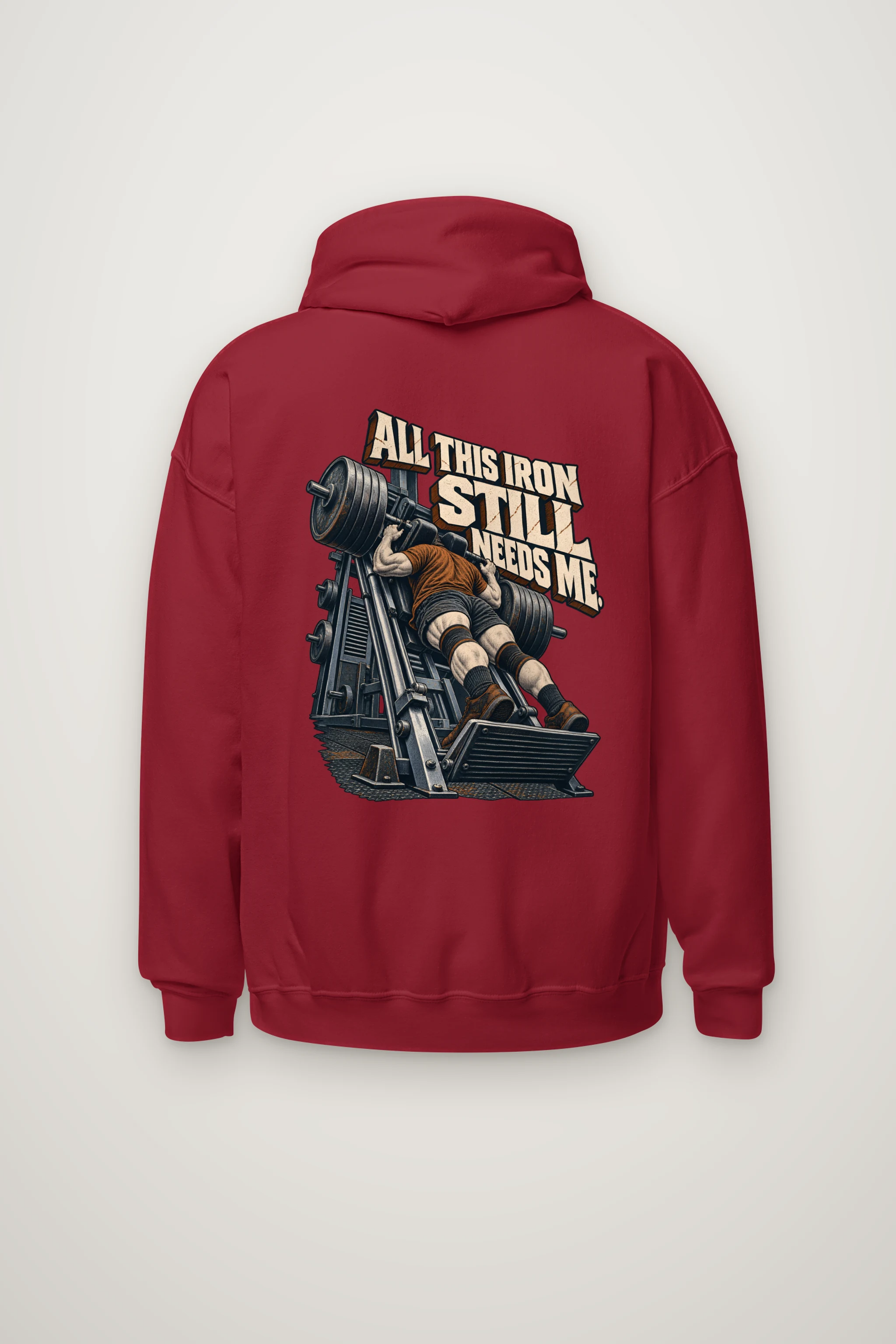 "Iron Still Needs Me" Heavy Blend Unisex Pullover Hoodie