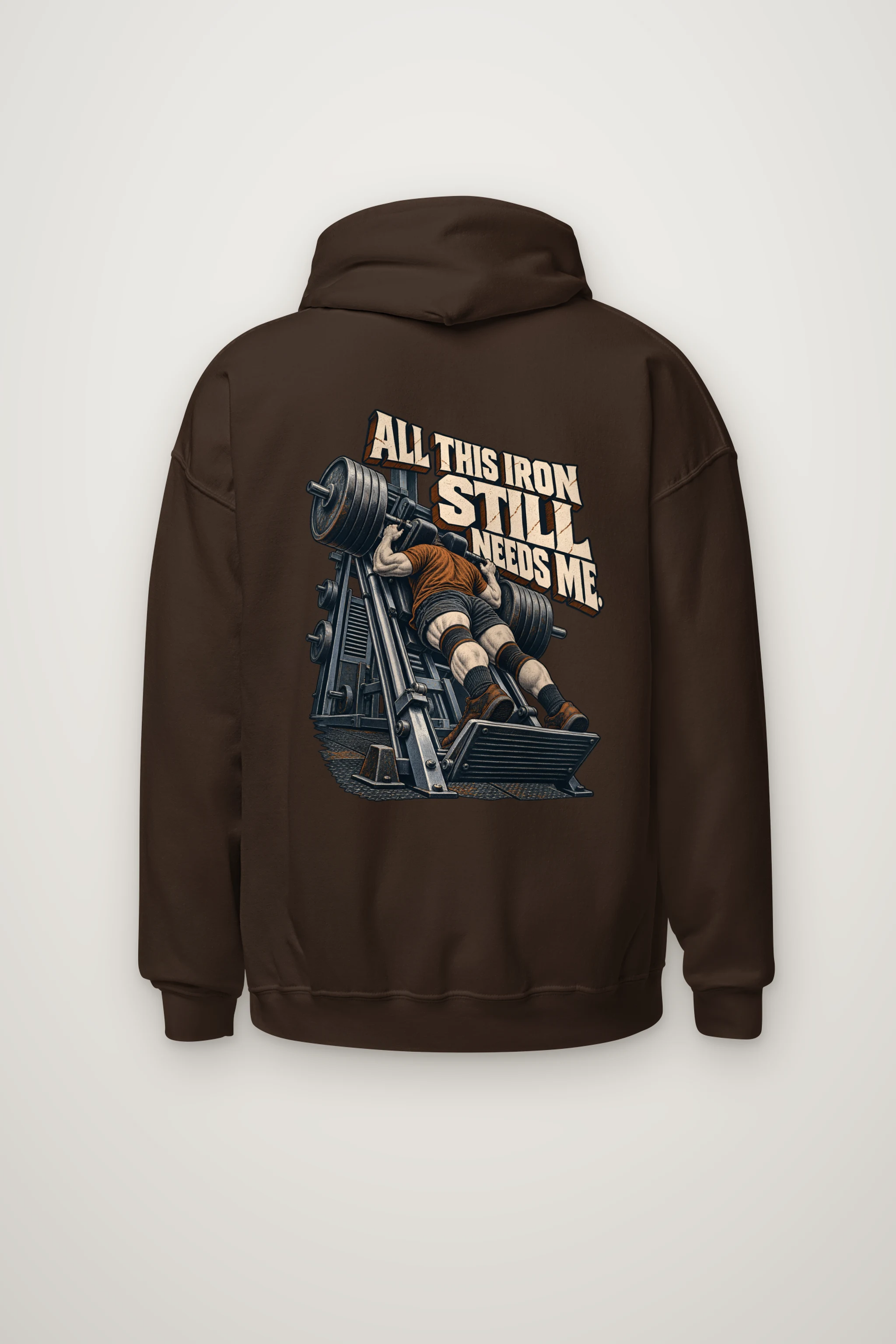 "Iron Still Needs Me" Heavy Blend Unisex Pullover Hoodie