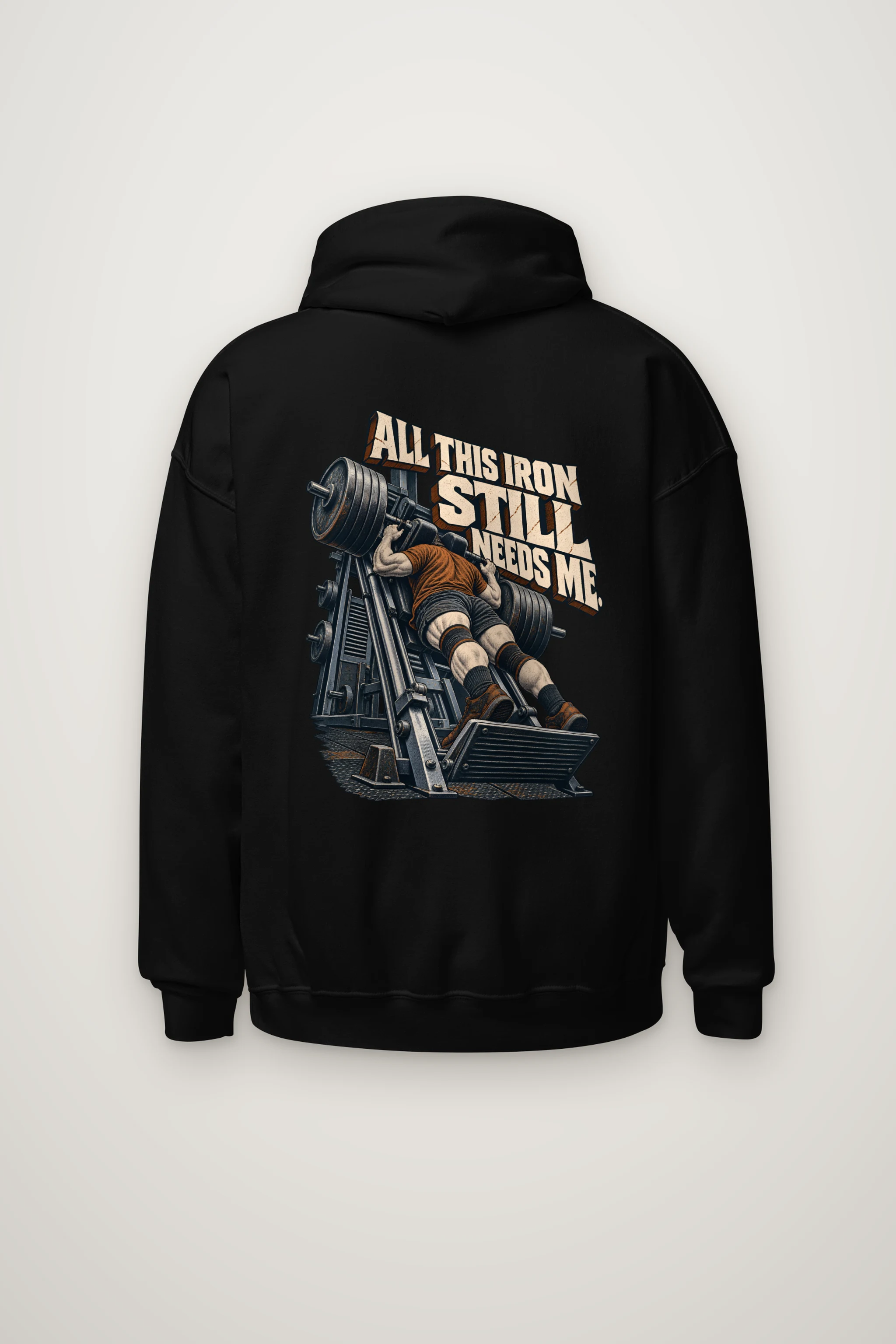 "Iron Still Needs Me" Heavy Blend Unisex Pullover Hoodie