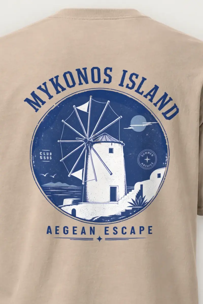 "Island Club 5595" Heavyweight Unisex Crewneck T-shirt