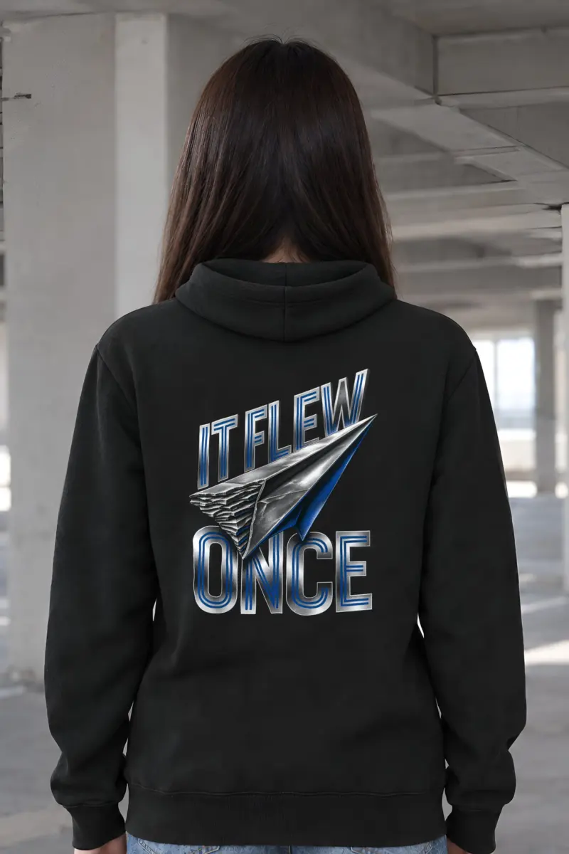 “It Flew Once” Heavy Blend Unisex Pullover Hoodie