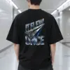 "It Flew Once" Men's Oversized Heavyweight Crewneck T-Shirt