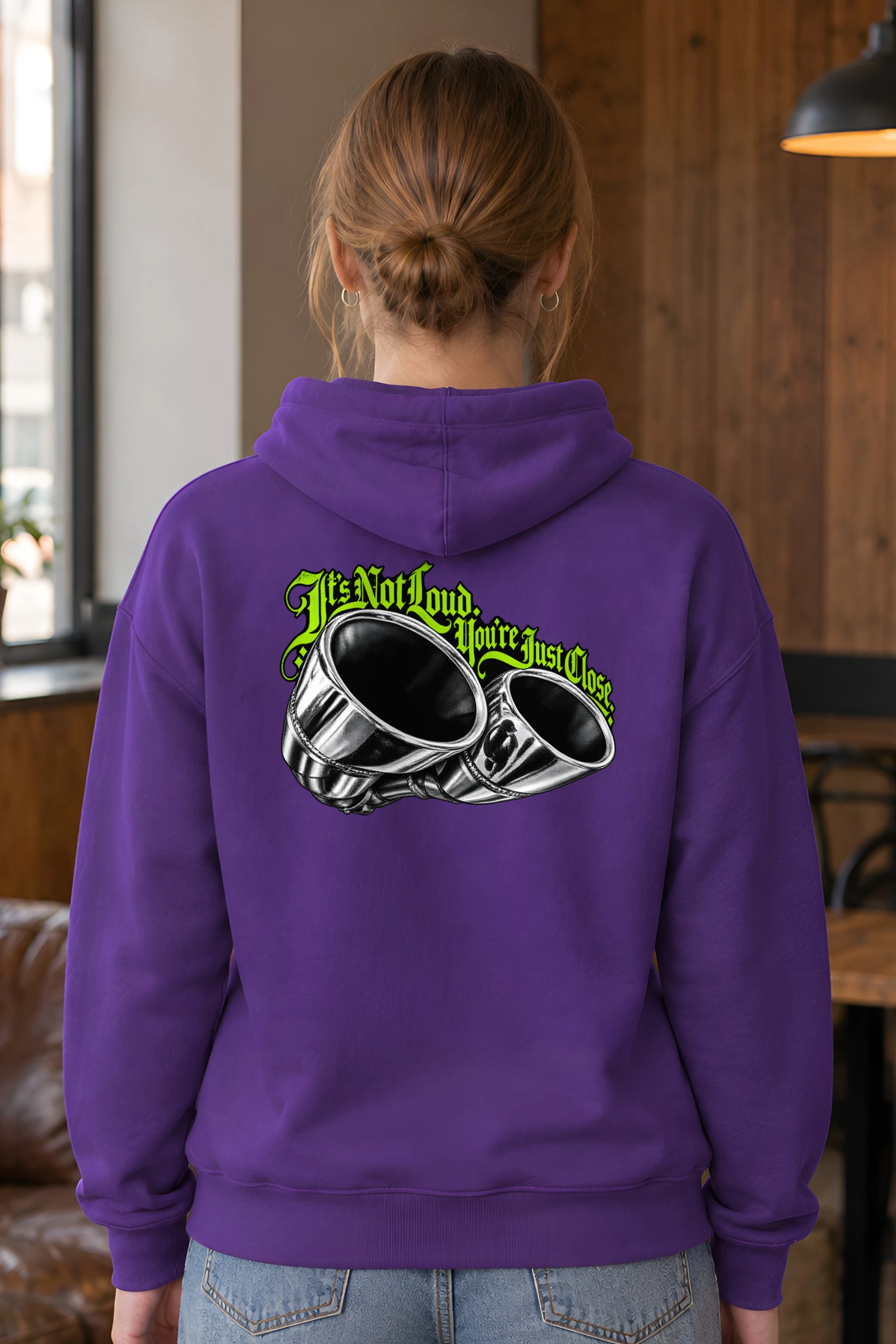 "It's Not Loud, You're Just Close" Heavy Blend Unisex Pullover Hoodie