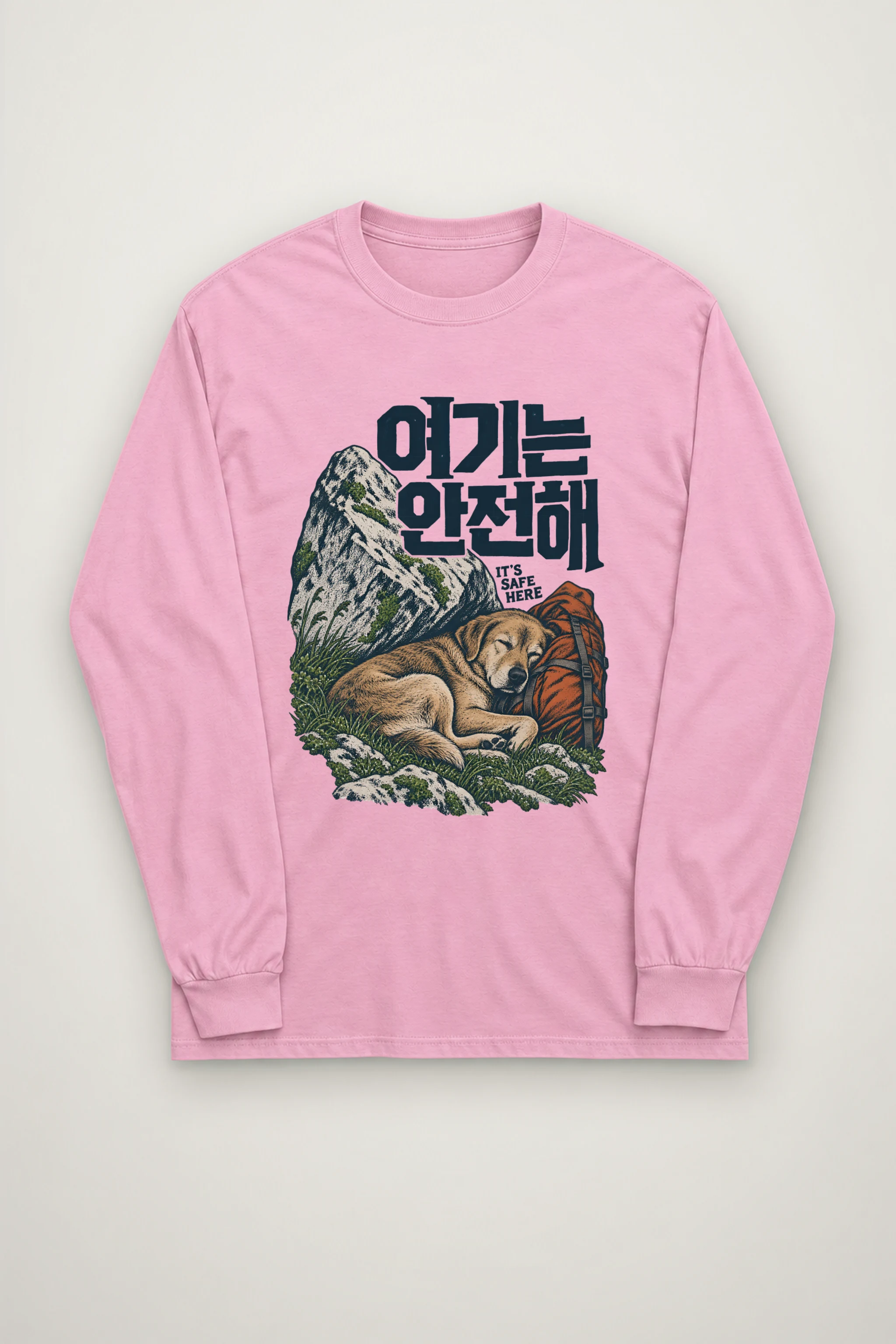 "It’s Safe Here" Unisex Longsleeve T-shirt