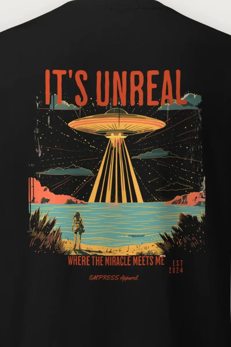 "It’s Unreal" Heavyweight Unisex Crewneck T-shirt