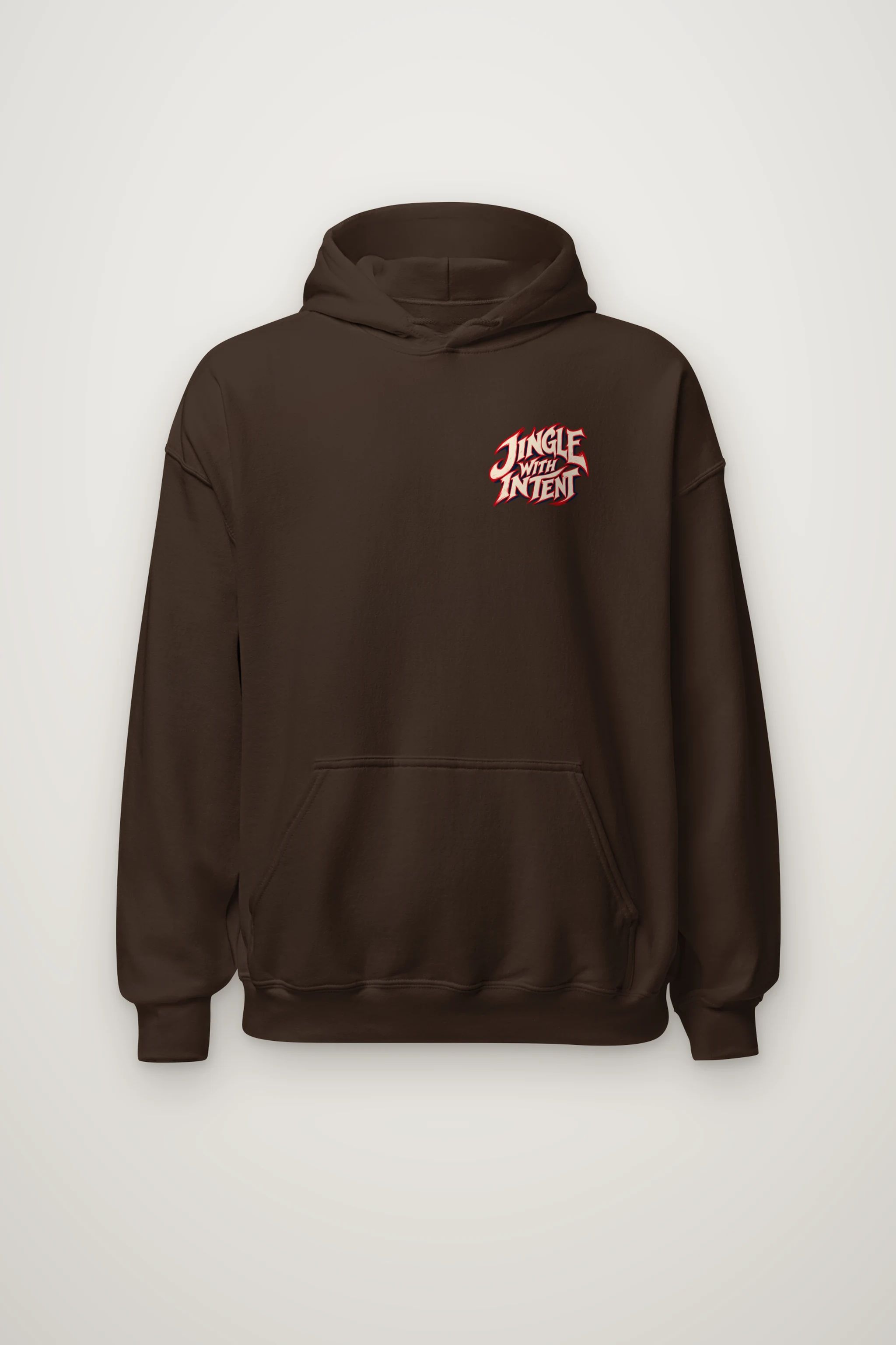 "Jingle With Intent" Heavy Blend Unisex Pullover Hoodie