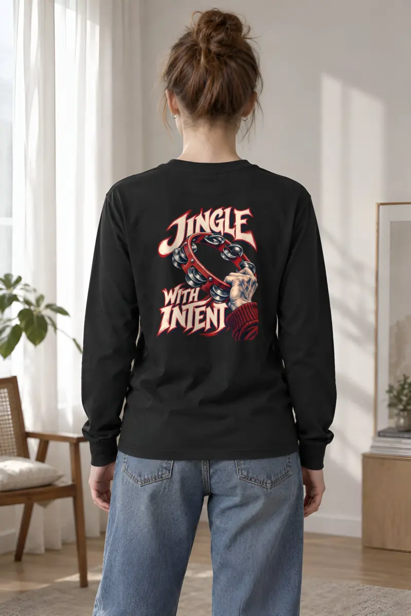 “Jingle With Intent” Unisex Longsleeve T-shirt