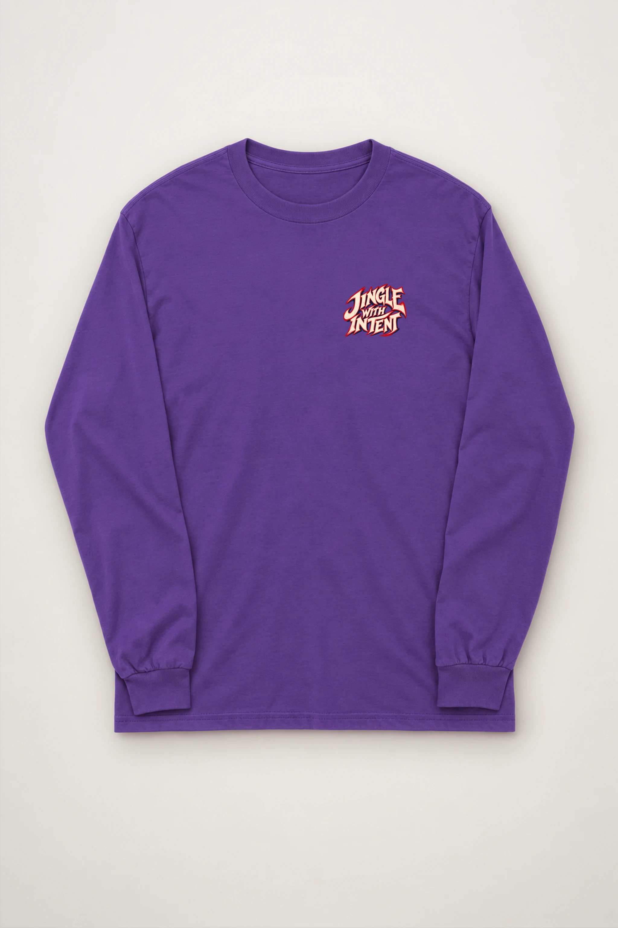 "Jingle With Intent" Unisex Longsleeve T-shirt