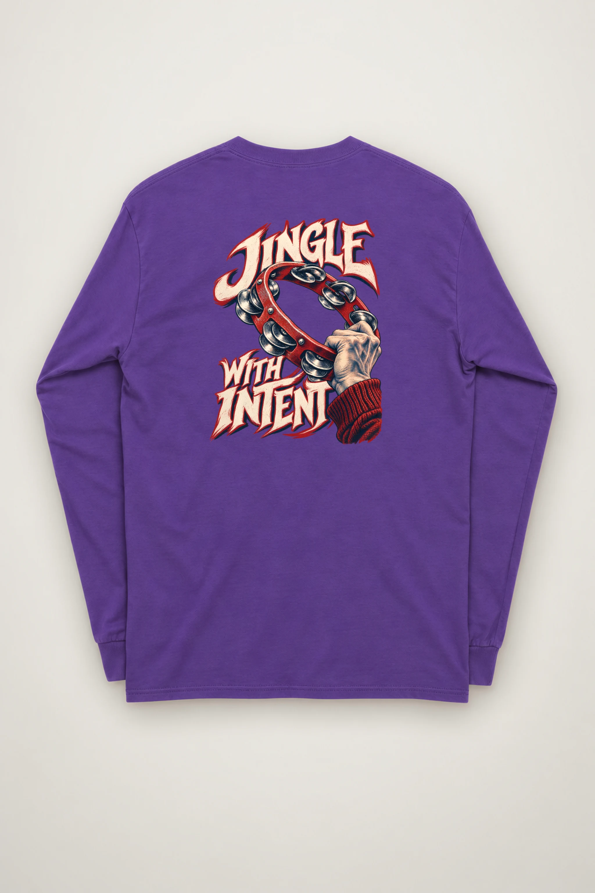 "Jingle With Intent" Unisex Longsleeve T-shirt
