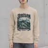 "Jirisan Cheonwangbong 1,915 M" Unisex Longsleeve T-shirt