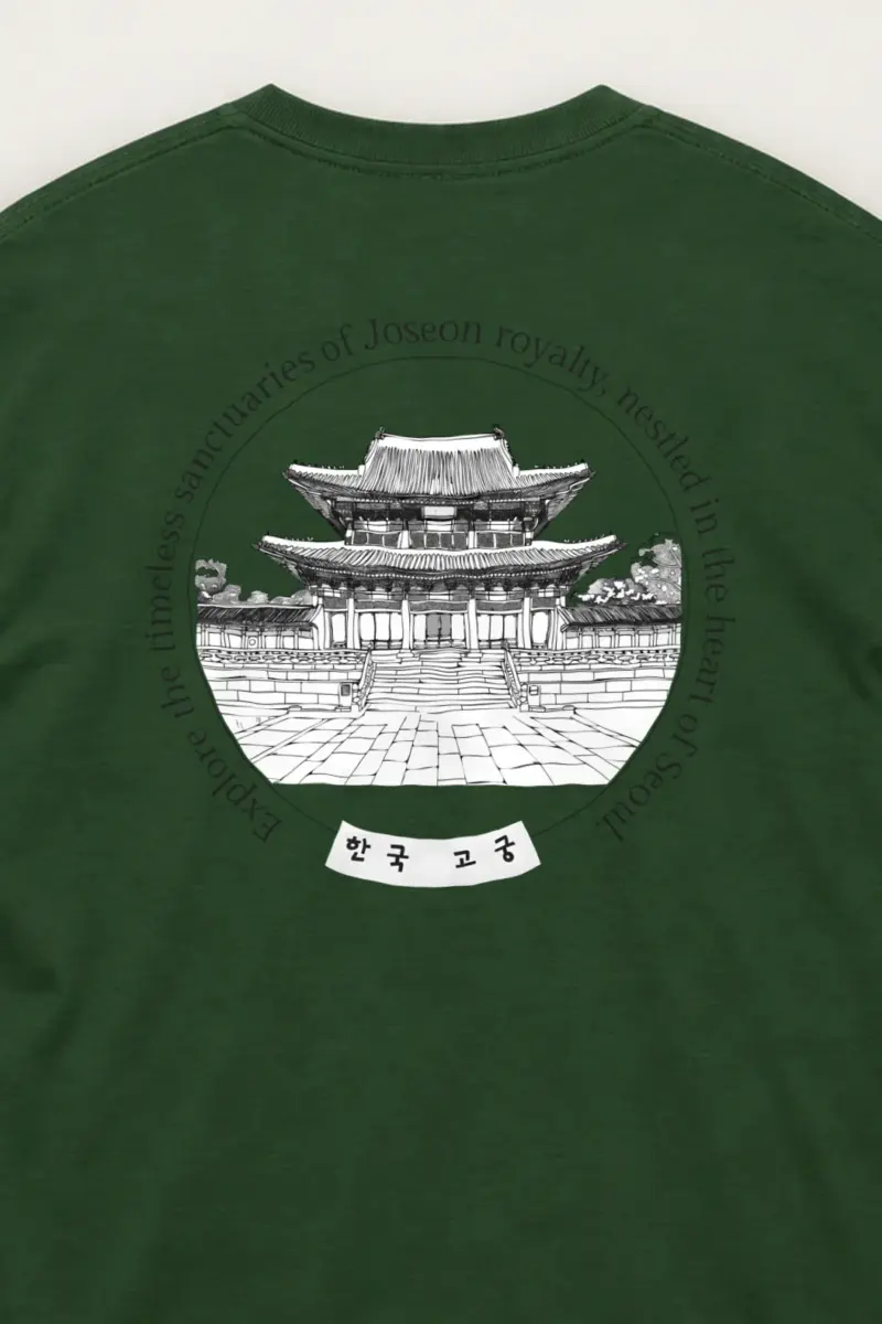 "Joseon Palace Courtyard" Unisex Longsleeve T-shirt