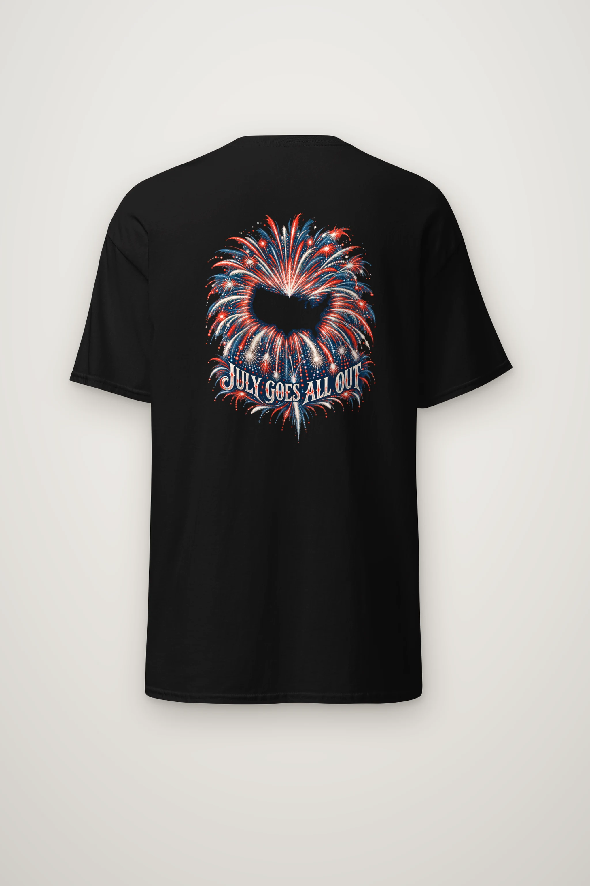 "July Goes All Out" Heavyweight Unisex Crewneck T-shirt