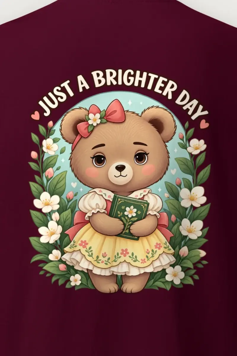 "Just A Brighter Day" Heavyweight Unisex Crewneck T-shirt