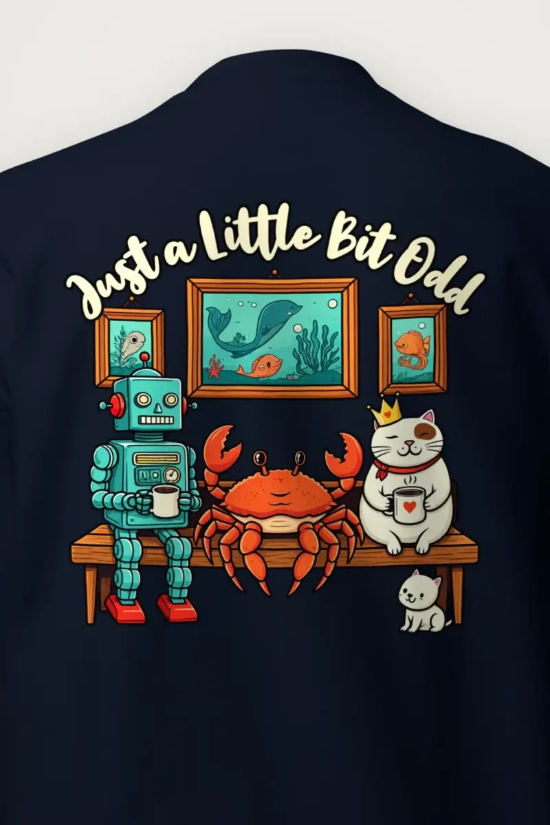 "Just A Little Bit Odd" Heavy Blend Unisex Crewneck Sweatshirt