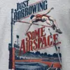 "Just Borrowing Some Airspace" Heavy Blend Unisex Crewneck Sweatshirt