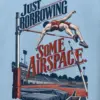 "Just Borrowing Some Airspace" Heavy Blend Unisex Pullover Hoodie