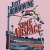 "Just Borrowing Some Airspace" Unisex Jersey Tank